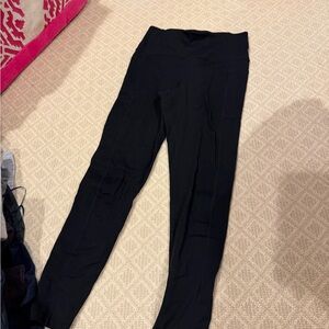 Carbon38 Women's Black High-Waisted leggings